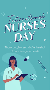 International Nurses Day TikTok video Image Preview