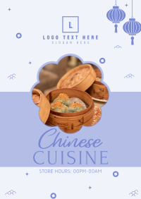 Oriental Cuisine Flyer Design