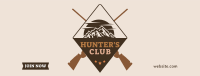Hunters Club Facebook Cover Design
