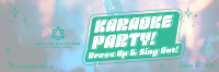 Karaoke Party Star Twitter Header Image Preview