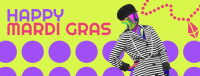Mardi Gras Fashion Facebook Cover Design