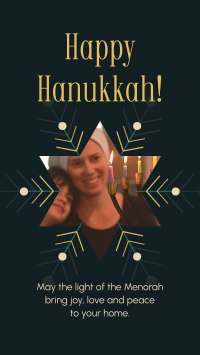 Lighting of the Menorah Instagram Story Design