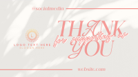 Minimalistic Thank You Video Preview