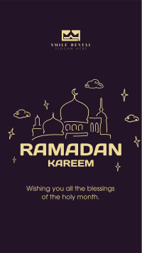 Ramadan Outlines Facebook story Image Preview