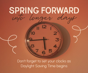 Daylight Saving Begins Facebook post Image Preview