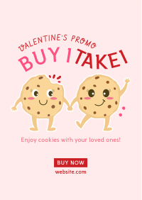 Valentine Cookies Flyer Image Preview