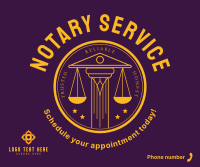 Notary Seal Facebook post Image Preview