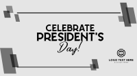 Celebrate President's Day Facebook Event Cover Design