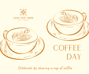 Coffee Day Latte  Facebook post Image Preview