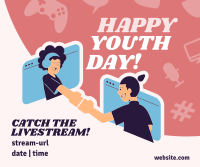 Youth Day Online Facebook Post Design