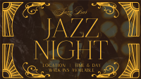 Art Nouveau Jazz Day Animation Image Preview