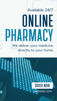 Online Pharmacy Business Instagram Reel Design