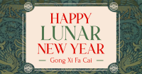 Lunar New Year Celebration Facebook ad Image Preview