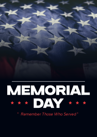 Honoring Those Who Served Flyer Image Preview