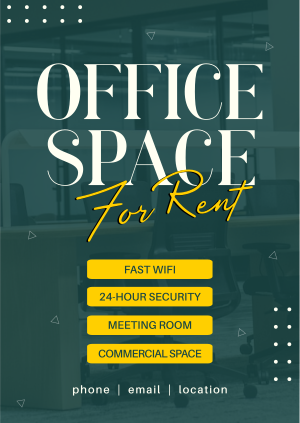 Corporate Office For Rent Poster Image Preview