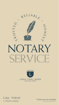 The Trusted Notary Service Instagram story Image Preview