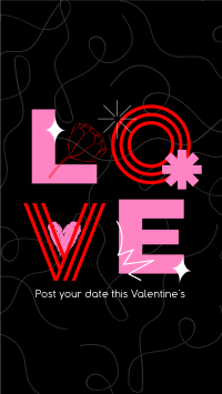 Valentine's Date Instagram Reel Image Preview