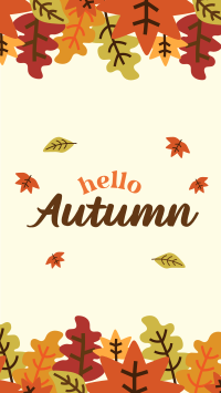 Hello Autumn Instagram Reel Preview