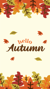 Hello Autumn Instagram reel Image Preview