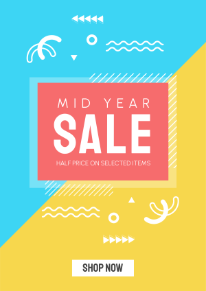 Midyear Sale Flyer Image Preview