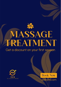 Massage Therapy Service Poster Image Preview