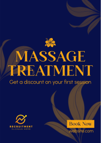 Massage Therapy Service Poster Image Preview
