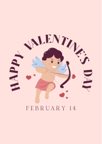 Cupid Valentines Flyer Design
