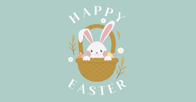 Easter Bunny Facebook ad Image Preview