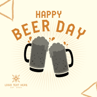 Beer Toast Instagram Post Design
