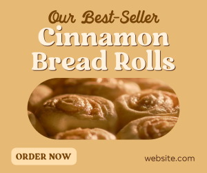 Best-seller Cinnamon Rolls Facebook post Image Preview