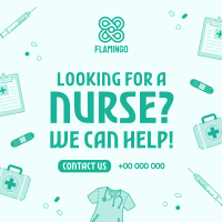 Nurse Job Vacancy Instagram post Image Preview