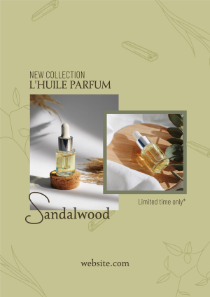 Natural Oil Perfume Flyer Image Preview