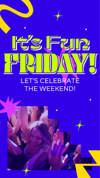 Fun Friday Facebook Story Design