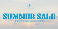 Sunny Summer Sale Twitter Post Image Preview
