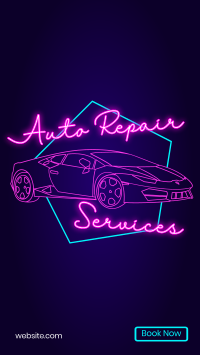 Neon Repairs Instagram story Image Preview