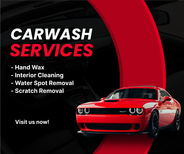 Carwash Offers Facebook Post Design Image Preview