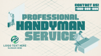 Isometric Handyman Services Animation Design