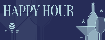 Groovy Happy Hour Facebook cover Image Preview