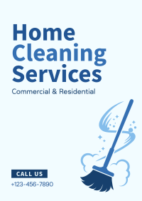 Home Cleaning Services Poster Image Preview