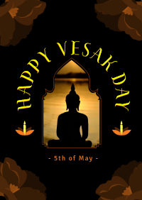 Celebrate Vesak Day Poster Image Preview