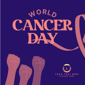 Cancer Day Linkedin Post Image Preview
