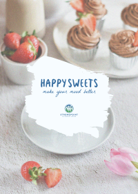 Happy Sweets Flyer Design