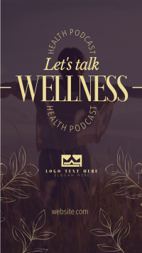 Wellness Podcast Instagram reel Image Preview