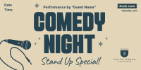 Stand Up Comedy Special Twitter post Image Preview