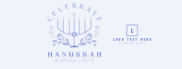 Hanukkah Light Facebook Cover Design
