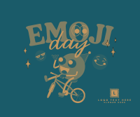 Happy Emoji Facebook Post Design