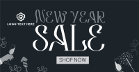 New Year Celebration Sale Facebook Ad Design
