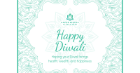 Fancy Diwali Greeting Facebook ad Image Preview