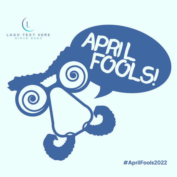 April Fools Clown Instagram Post Design Image Preview