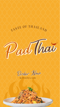 Authentic Pad Thai YouTube Short Design